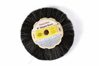 TOOLPRO فرشاة ستيبل مقاس 8 بوصة من تول برو - فرشاة نسيج احترافية لتشطيب الجدران الجافة والسقف - Image 2